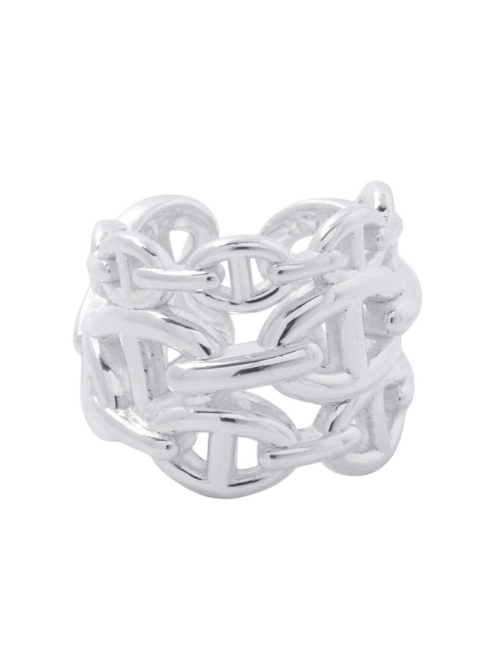 Hermes Ring Chaine D'ancre Enchainee GM